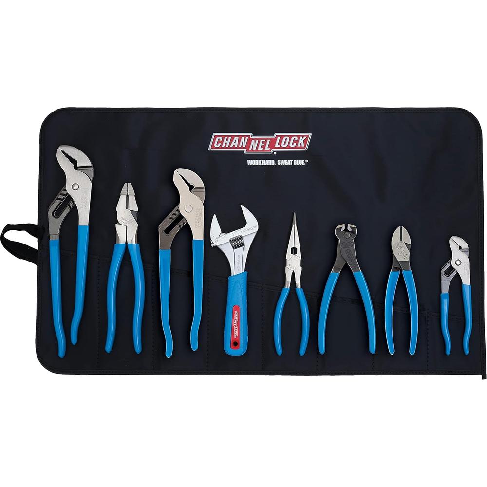 Channellock TOOL ROLL-8 8pc Professional Tool Set