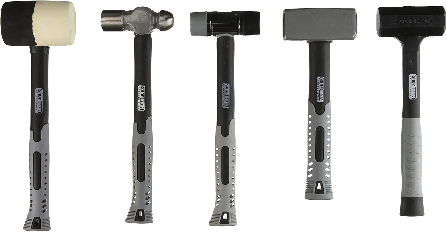 Titan Tools 63126 Lot de 5 marteaux généraux