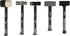 Titan Tools 63126 Lot de 5 marteaux généraux