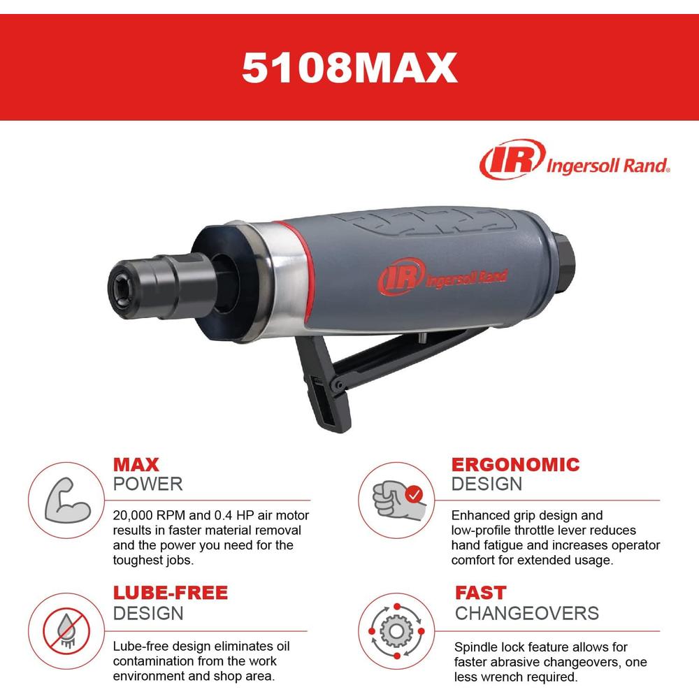 Ingersoll Rand 5108MAX Air Grinder