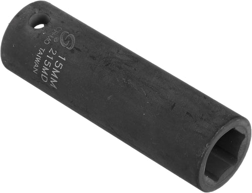 Sunex 215md 1/2-Inch Drive 15-mm Deep Impact Socket