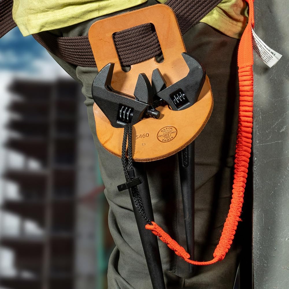 Klein Tools 3227 Adjustable Spud Wrench, 10-Inch