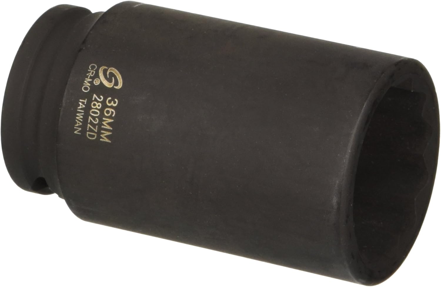 Sunex 2802zd 36-Mm 12-Point Spindle Nut Impact Socket