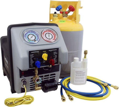 Machine de récupération complète Mastercool 69360-22 Twin Turbo pour camions frigorifiques