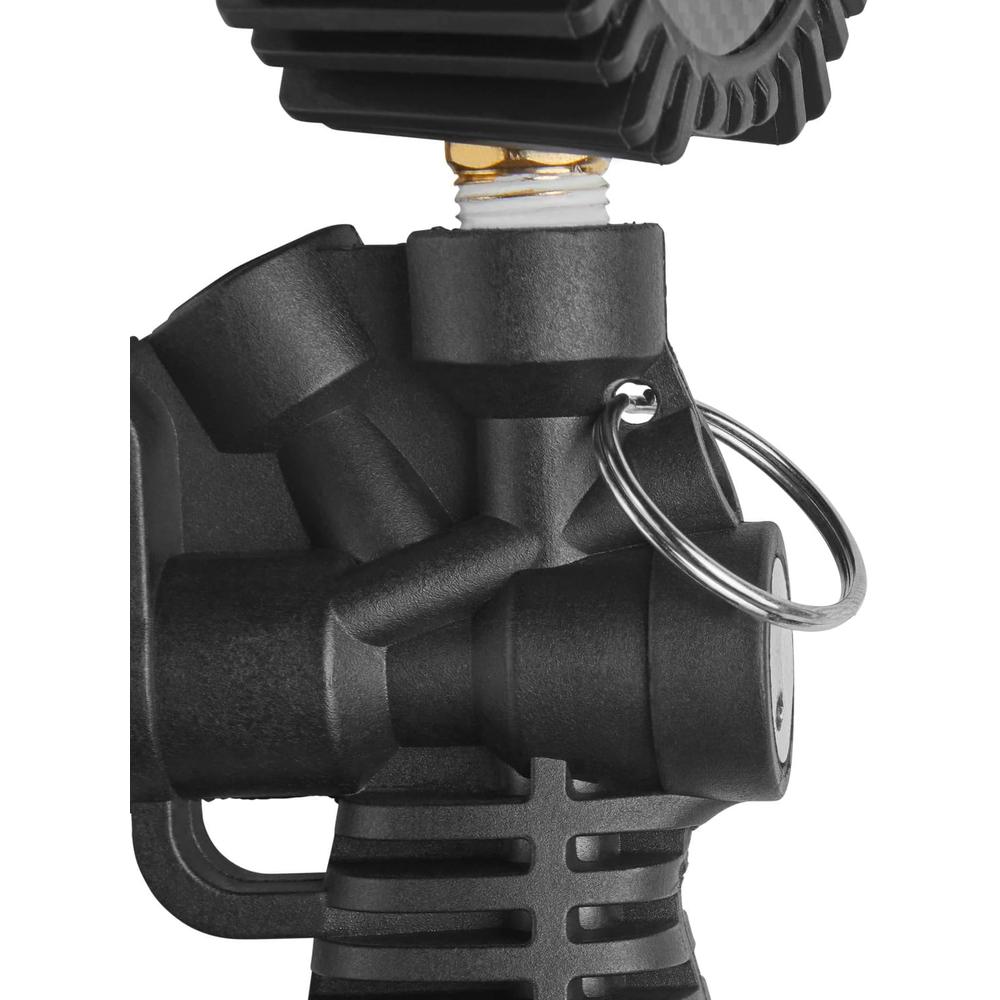 Milton Industries S-577D Digital Inflator Gauge With Straight Foot Head Chuck