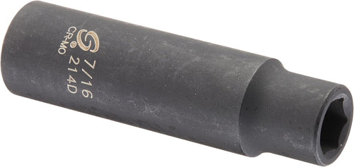 Sunex Tools 214d 1/2 in. Drive 7/16 in. Deep Impact Socket