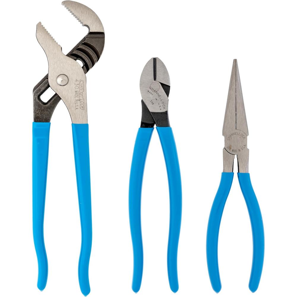 Channellock GB-3 JEU DE 3 PINCES, COMPREND #430, #338, #3017