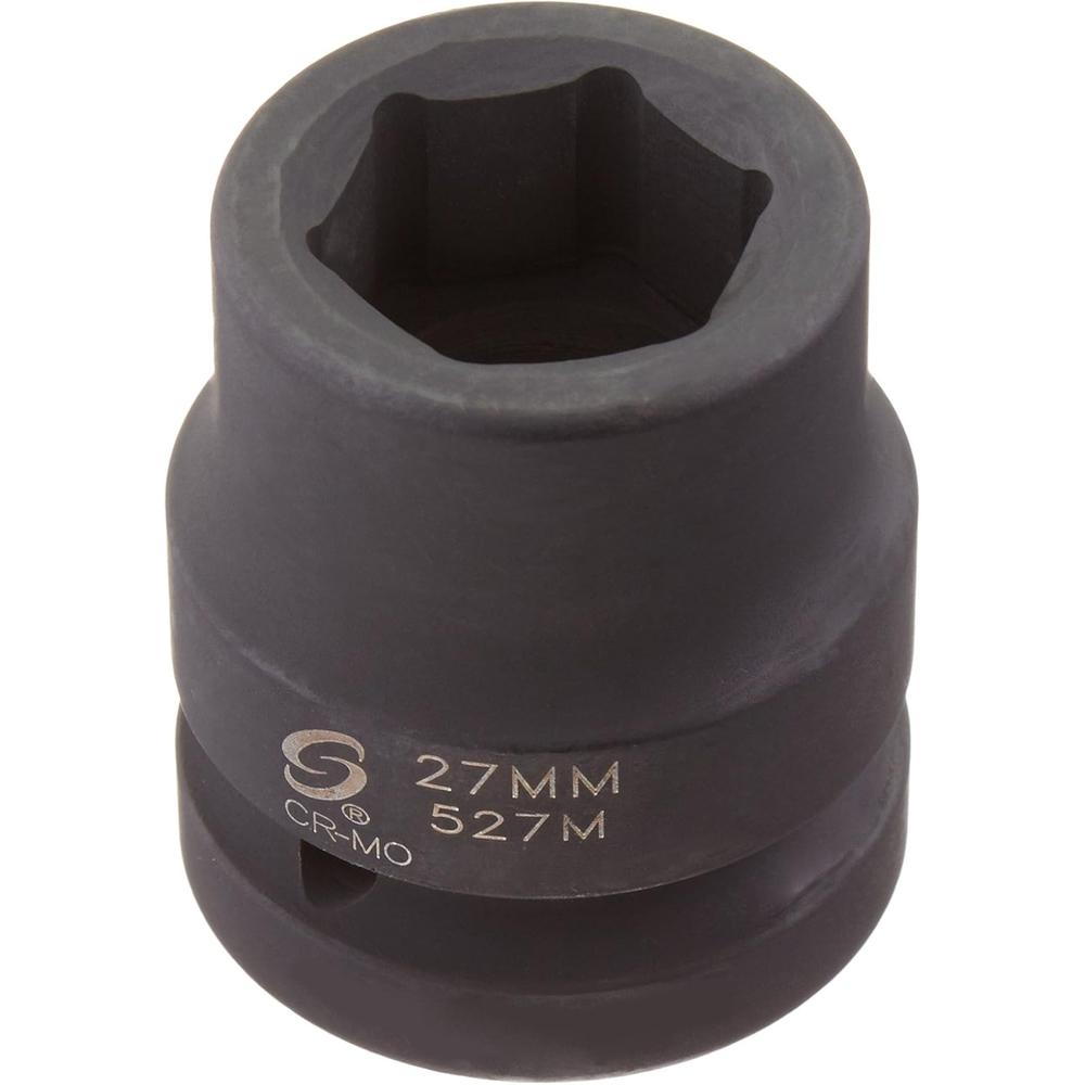 Sunex Tools 527M 1 in. Drive 27mm Impact Socket