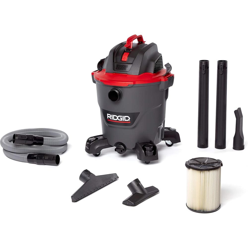 Ridgid 62703 Red 12 Gallon RT1200 Wet/Dry Vacuum