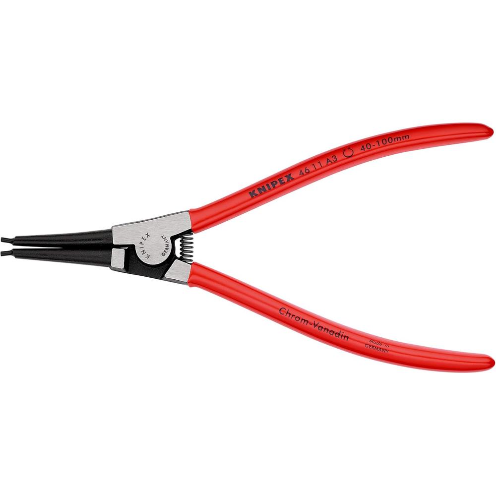 Knipex 46 11 A3 Circlip Pliers For External Circlips On Shafts-Forged Tip-Size 3