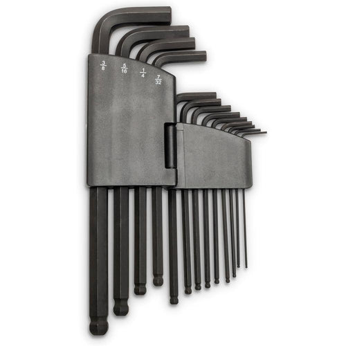 Jeu de 13 clés hexagonales longues à tête sphérique SAE GearWrench 83524