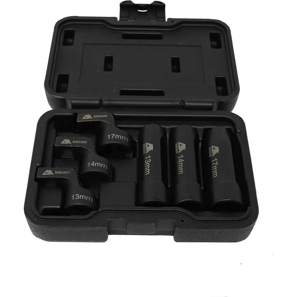 Outils CTA 5083 6 pièces. JEU DE DOUILLES POUR CAPTEUR EGT, DROITES ET DÉCALÉES EN 13MM, 14MM, 17MM