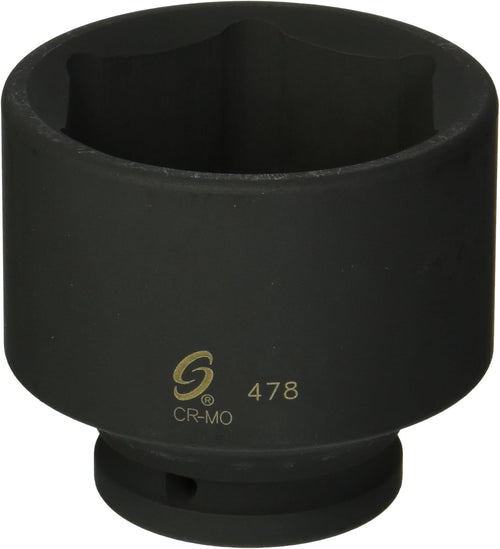 Sunex Tools 478 3/4" Drive Standard 6 Point Impact Socket 2-7/16"