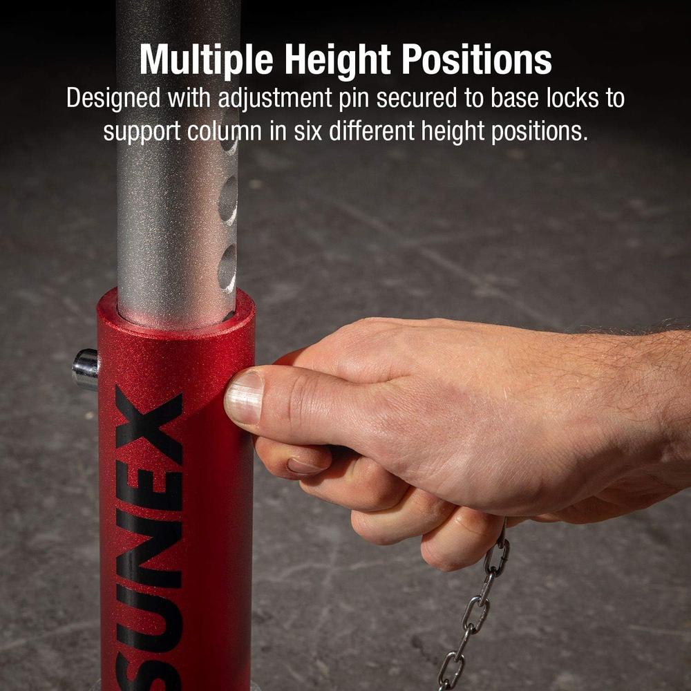 Sunex Tools 1003AJ 3 Ton Aluminum Jack Stand Pin Style (Pair)