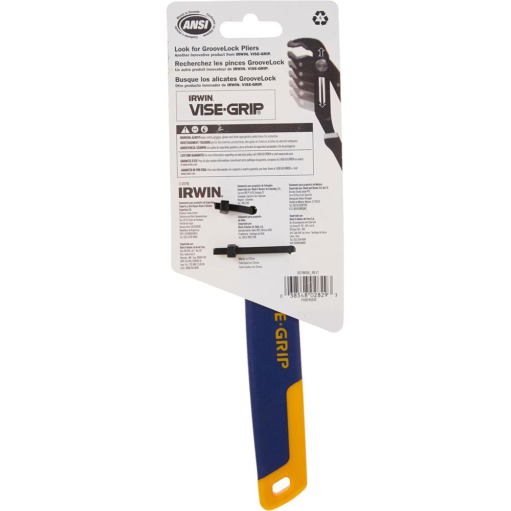 Irwin Tools 2078608 Vise-Grip 8" ADJ. WRENCH