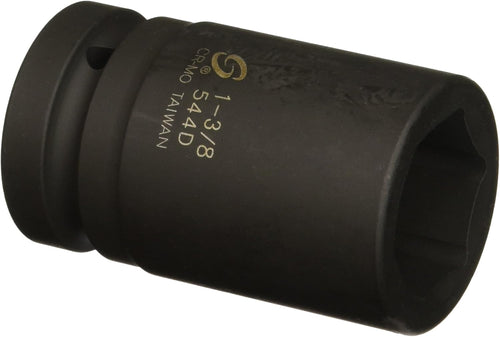 Sunex Tools 544D 1" Drive Deep 6 Point Impact Socket 1-3/8"