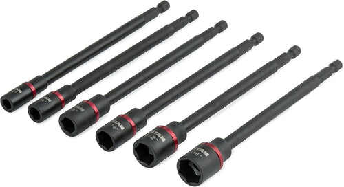 Titan Tools 15240 6 Pc. 6 In. SAE Impact Nut Driver Set