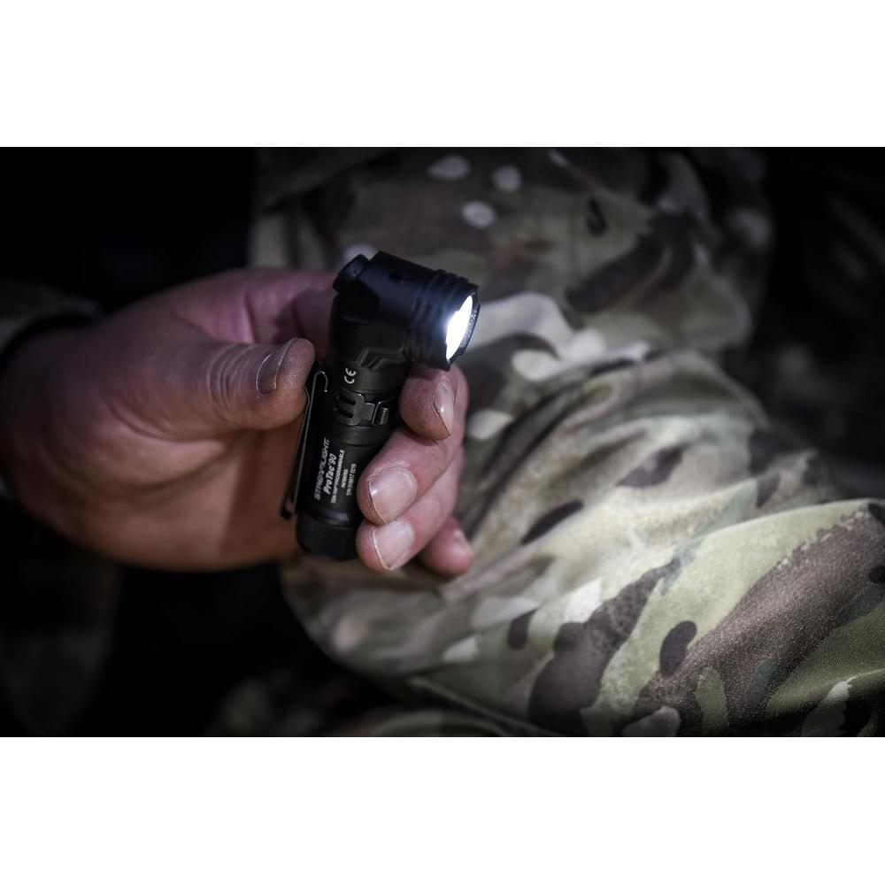 Streamlight 88095 PROTAC 90 X 1,000 LUMENS USB-RECHARGEABLE RIGHT ANGLE MULTI-FUEL TACTICAL FLASHLIGHT