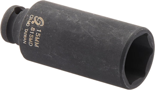 Sunex Tools 815MD 1/4 in. Drive 15-mm Deep Impact Socket