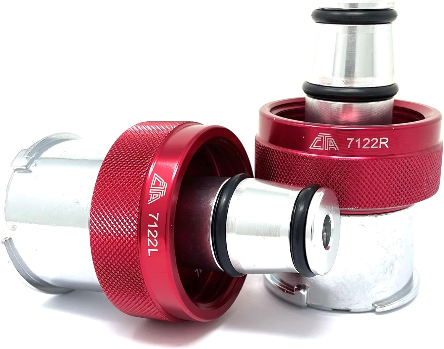 CTA Tools 7124 Radiator Pressure Adapter Kit for GM/GMC L5P Diesel Engine (Right & Left-Hand Threads)