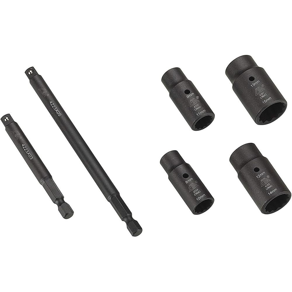 CTA Tools 4223 6-Pc Mini Metric Flip Socket Set