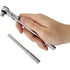 VIM Tools RFB400K 3 Piece 1/4" Mini Flex Bit/Socket Ratchet And T-Handle