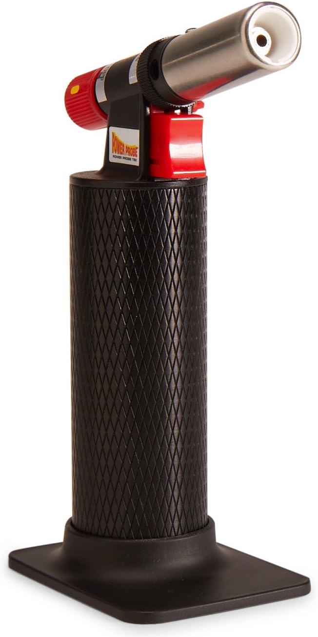 Power Probe PPBT Butane Torch front angle view on stand