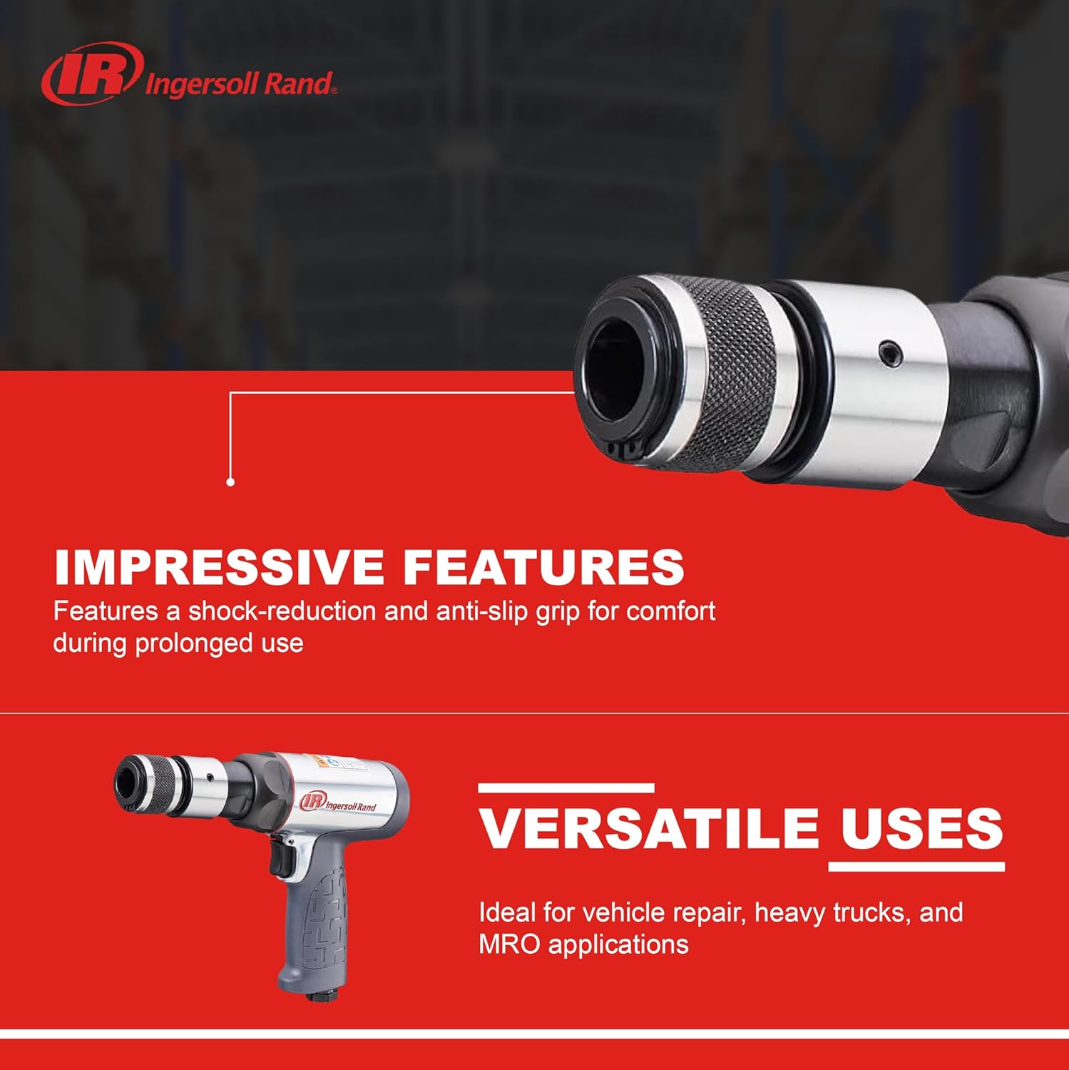 Marteau à canon court Ingersoll Rand 123MAX