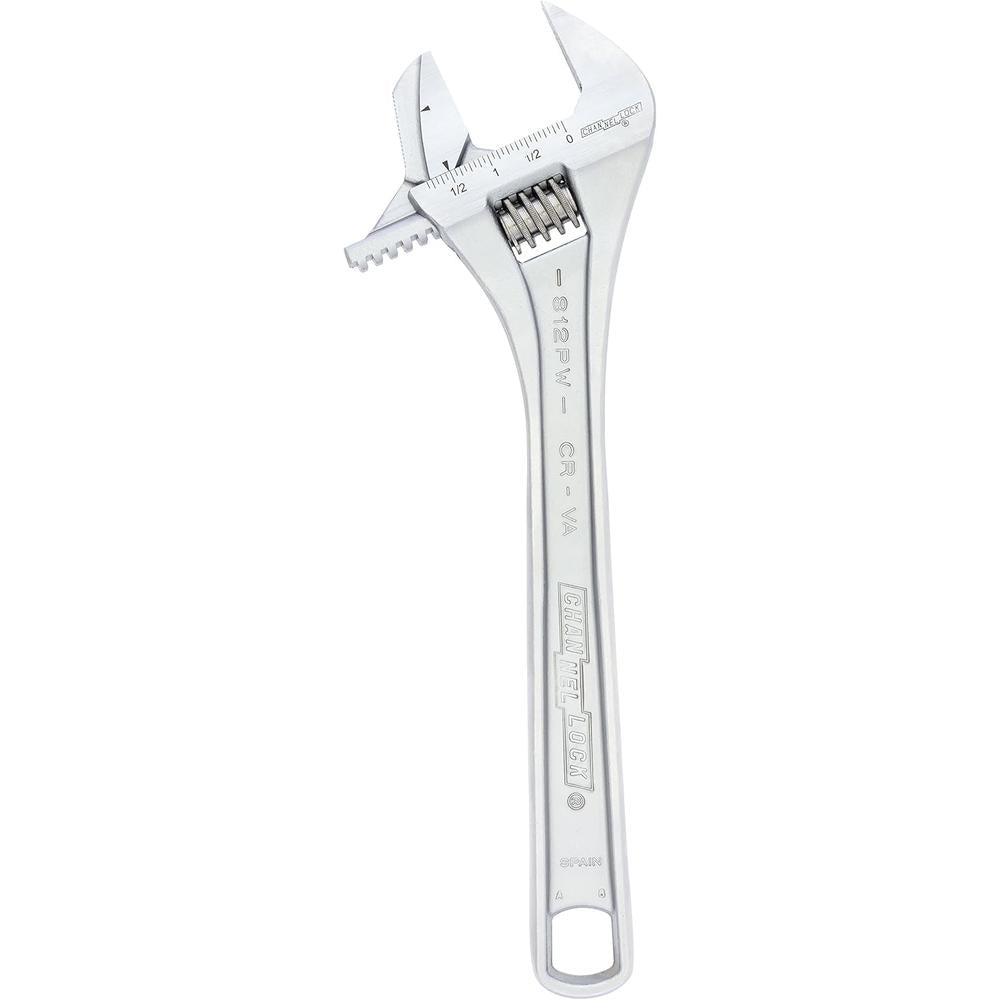 Channellock 812PW 12" Adj Wrench