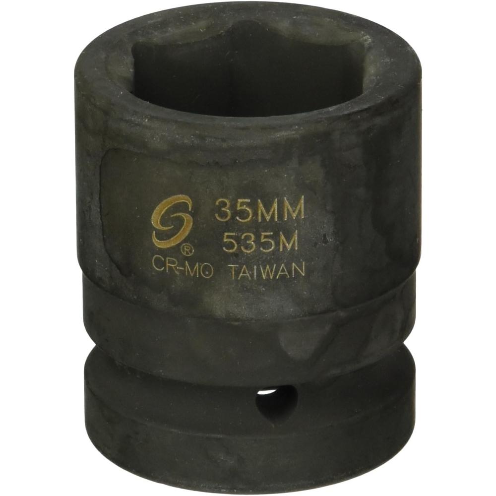 Sunex Tools 535M 1" Drive 35mm Standard Impact Socket