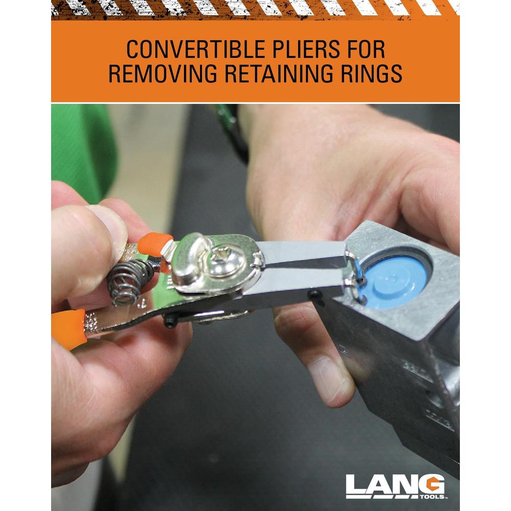 Lang Tools 1421 Internal/External Quick Switch Retaining Ring Pliers