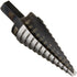 Irwin 10234 Unibit4 3/16-Inch to 7/8-Inch 3/8-Inch Shank Step Drill Bit