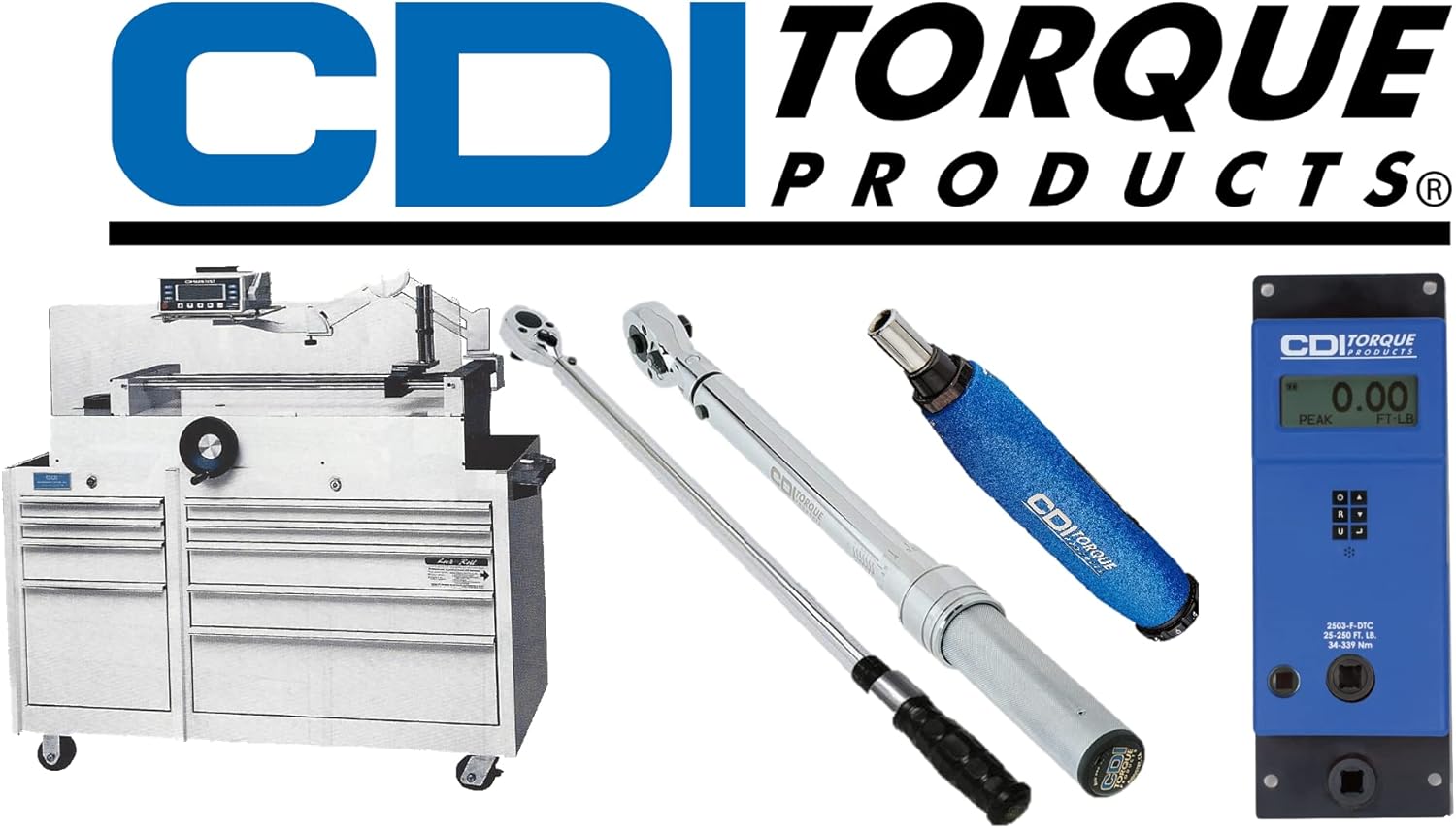 CDI Torque Products 10002MRMH 3/8" Drive Metal Handle Click Type Torque Wrench, Torque Range 150 to 1000-