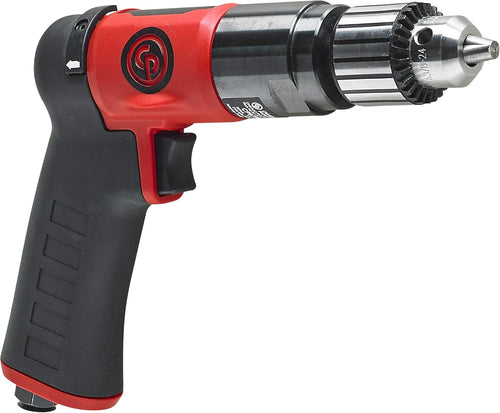 Chicago Pneumatic 9790C Perceuse à air composite légère réversible avec poignée pistolet, mandrin à clé 3/8", 2 100 tr/min, 8941097900