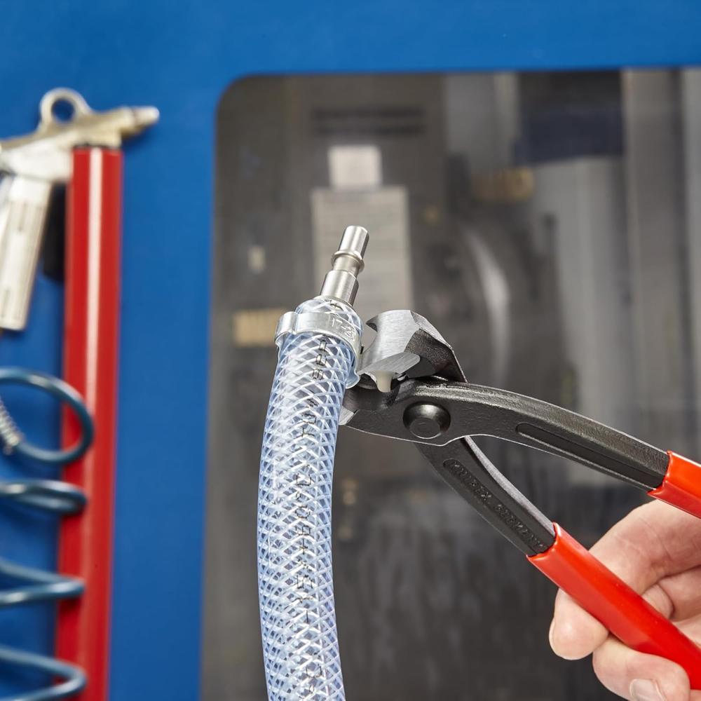 Knipex 10 99 I220 8-3/4" Ear Clamp Pliers With Side Jaw