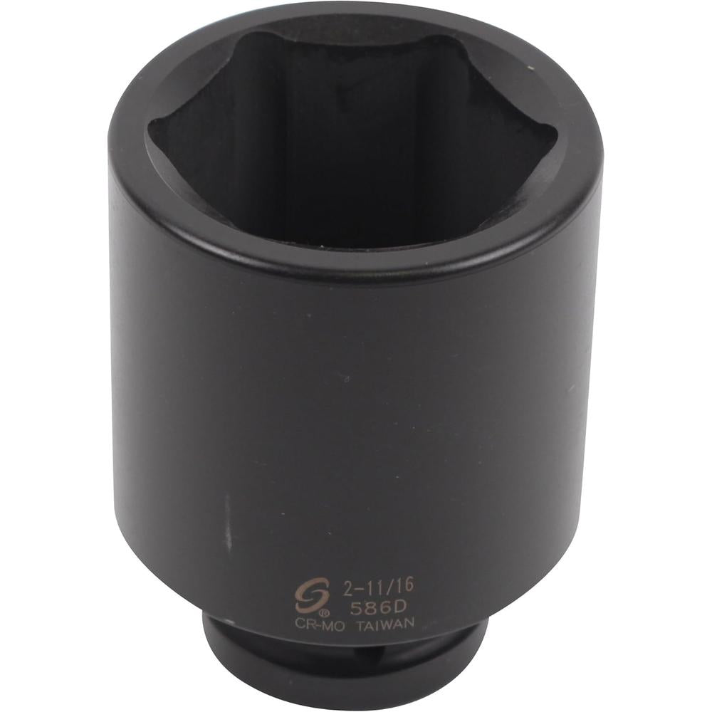 Sunex Tools 0586 1 in. Drive 2-11/16 in. Impact Socket