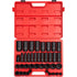 Sunex Tools 2698 1/2 in. Drive 12-Point SAE Master Impact Socket Set, 39 pieces
