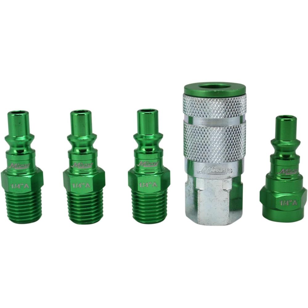 Milton Industries S-305AKIT Kit, 5pc A Style 1/4"