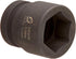 Sunex Tools 538M 1 in. Drive 38mm Impact Socket