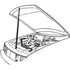 Lisle 45900 Hood Prop