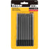 Titan Tools 16533 33-pc 5" Long Security Bit Set, (4) Spanner, (4) Triwing, (3) Torque, (9) Tr Torx, (12) Tr Hex