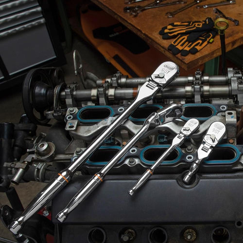 GearWrench 81306T Clé à cliquet à tête flexible à 90 dents 1/2" 17"