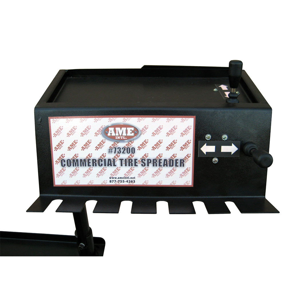 AME International 73200 Commercial Tire Spreader control box close-up