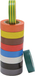 CATU MP19LOT Set of 10 Color Electrical Adhesive Tapes, 10M/Roll - MPR Tools & Equipment