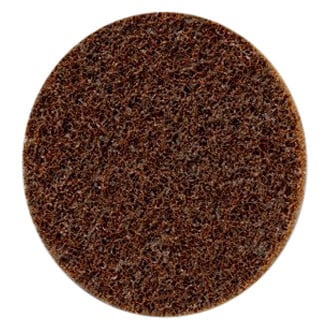 3M 7482 Scotch-Brite Roloc 4-Inch Coarse Aluminum Oxide Surface Conditioning Disc Brown
