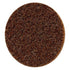 3M 7482 Scotch-Brite Roloc 4-Inch Coarse Aluminum Oxide Surface Conditioning Disc Brown