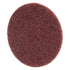 3M Scotch-Brite Roloc 4-Inch Medium Aluminum Oxide Surface Conditioning Disc, Maroon, Non-Woven, Quick Change TR Attachment