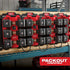 Milwaukee Tool 48-59-1817 M18 Six Bay Daisy Chain Rapid Charger - product view 7