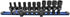Astro Pneumatic 78111 12pc 1/4" Magnetic Universal 6pt Impact Socket Set