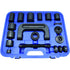 Astro Pneumatic 78197 Goliath Ball Joint Service Tool and Master Adapter Set in blue carrying case, closed view